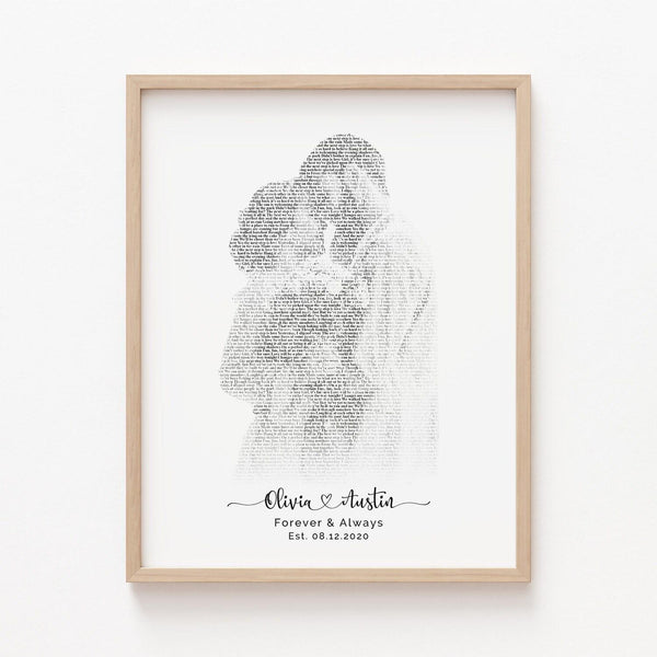Pose Lyrics Poster