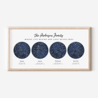 Star Map Print
